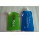 Green Blue Flexible Bag For Liquid / Plastic Bag For Liquid With Print Logo