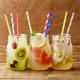 FDA Approved Coloured Paper Straws Long Paper Straws For Drinking Cola