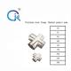 316 Stainless Steel Grooved Fittings Grooved Cross Tee GB Standard