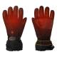 Windproof Rechargeable Heated Gloves Polyester 2200mAh