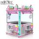 4 Players Crane Game Machine Ice Cream Vending Gift Claw Machine