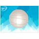 White Hanging Paper Lanterns With Rice Paper And Metal Wire Material