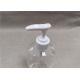 PP Plastic Material Reusable Lotion Pump Dispenser White / Transparent Color