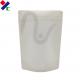 White 200 Micron Biodegradable Packaging Bags For Nuts Cereal