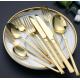 China Supplier Stainless Steel Tableware/Gold Cutlery Set/Flatware/Kitchen Household