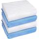 Reusable Incontinence Protection with Plain Woven Microfiber Washable Adult Bed Pad