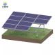 10 To 60 Degree Solar Panel Steel Structure Support 80ft Height