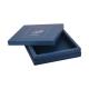 Blue Chocolate Paper Boxes , Grey Board Lamination Sweets Packaging Boxes