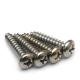SS AISI 410 Stainless Steel Phillips Drive Pan Head Self Tapping Metal Screws AB Thread