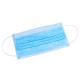 Non Stimulating Disposable Non Woven Face Mask Size 175 * 95mm Low Breathing Resistance