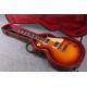 R9 Vos custom Tiger Flame Maple top LP Electric Guitar silver hardware