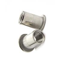 High Hardness Flat Head Rivet Nut Corrosion Resistance ISO Certification