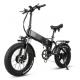 Disc Brake 1000W Electric Folding Bike 48V 17Ah 7 Speed City Fat Tire E Bike