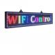 6000mcd Brightness Scrolling Message LED Window Display Signs Board Winxp Support