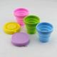 2014 Disney audit factory new design silicone foldable cup/food grade folding cup/silicone