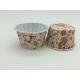 Colorful Custom PET Baking Cups Cute Pattern Muffin Souffle Cupcake Paper For
