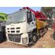 43m Max Vertical Reach Second Hand Pump Truck at with 360° Rotation Angle and Gross Mass 33000kg