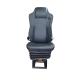 Air Suspension Seat Nts High Backrest For Engineering Car Seat With Sliding Rail