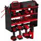 Garage Organization Simplified with 4 Drill Slots Wall Mounted Power Tool Organizer