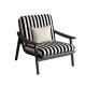Black Modern Velvet Chair Velvet Chesterfield Chair With Wood Leg