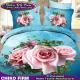 China Supplier 100% High Quality Polyester Rose Print 3D Bedding Sets