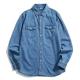 Men's Nylon Fishing Shirt Quick Dry Tactical Hiking Shirts Long Sleeve Outdoor Cargo Shirt