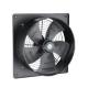 Low Noise Electric Greenhouse Square Ventilation Fan Mounting With LED Light