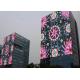 1200cd Transparent LED Video Wall , waterproof Clear LED Display For Window