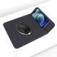 Office Desk Custom Logo Qi Wireless Charging Mouse Pad with Private Mold and Protection