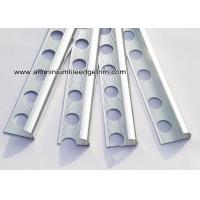 10mm Chrome Quadrant Aluminium Tile Edge Trim For Bathroom Tile Edging