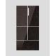 3.2mm thick Black Color Fully Tempered Glass Refrigerator Door Panel