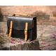 LH-62-2 Black Ladies Leather Bags Cambridge Style Leather Women Handbags