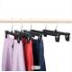 Outdoor Multi Pant Hangers With Clips 10 Inches Plastic Clip Coat Hangers