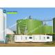 70000 Gallon Irrigation Water Storage Tanks With Porcelain Enamel Coating Process