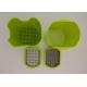 Eco Friendly Potato Cutter Box PP Steel Material Food Cutter Usage Customized