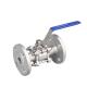 304/316 Stainless Steel 3PC Flanged Ball Valve Manual Normal Temperature US 12.7/Piece