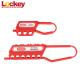 Industrial PP Non - Conductive Body Safety Lockout Hasp , Multi Lock Hasp