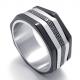 Tagor Jewelry Super Fashion 316L Stainless Steel Casting Ring PXR133