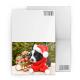 New Year Greeting Custom Lenticular Cards PET / PP CYMK Lenticular Image Printing