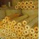 Fireproof Heat Insulation Glass Wool Tube Non Combustible 50mm