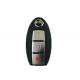 FCC ID CWTWB1U825 Nissan Remote Key 3 Button Remote Key 433 MHZ Black Color