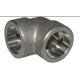 Forged Pipe Copper Nickel Fittings UNS 71500 2 6000# Socket Weld 90 Elbow