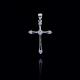 Minimalist Style Sterling Cross Pendant Jewelry European Design For Gifts