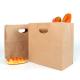 28*28*15cm MSDS Takeaway Paper Bags Offset Printing Kraft Paper Handbag
