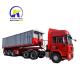 3 Axle Hydraulic Self Discharge 20FT Dump Container Trailer Chassis Semi Trailer Designed