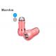 Metal Lifesaving Hammer USB Car Cellphone Charger Built - In IC Chip