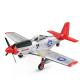 Outdoor Radio Control Aircraft Volantex P51D 400mm 4-CH RTF for Adults and Children