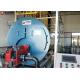 Automatic Industrial Natural Gas Steam Boiler Three Pass Type Boiler 1 Ton