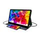 10.5mm Thickness 15.6inches HDR Black Color USB Second Screen For Laptop
