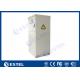 Floor Mounted Outdoor Telecom Enclosure 19 Inch Flame Retardant Materials Anti Rust